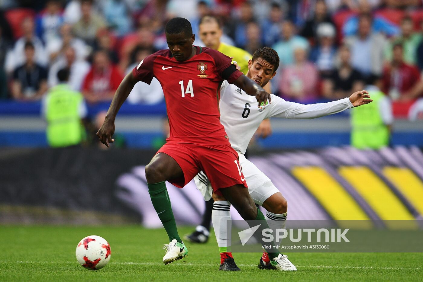 Football. 2017 FIFA Confederations Cup. Portugal vs. Mexico