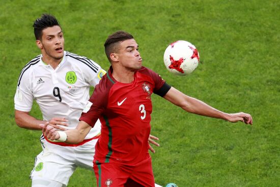 Football. 2017 FIFA Confederations Cup. Portugal vs. Mexico