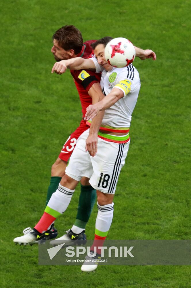 Football. 2017 FIFA Confederations Cup. Portugal vs. Mexico