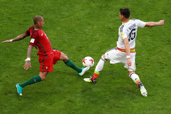 Football. 2017 FIFA Confederations Cup. Portugal vs. Mexico