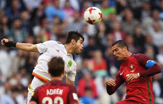 Football. 2017 FIFA Confederations Cup. Portugal vs. Mexico