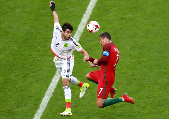 Football. 2017 FIFA Confederations Cup. Portugal vs. Mexico