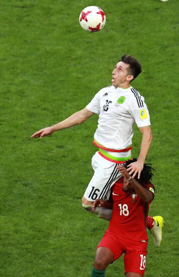 Football. 2017 FIFA Confederations Cup. Portugal vs. Mexico