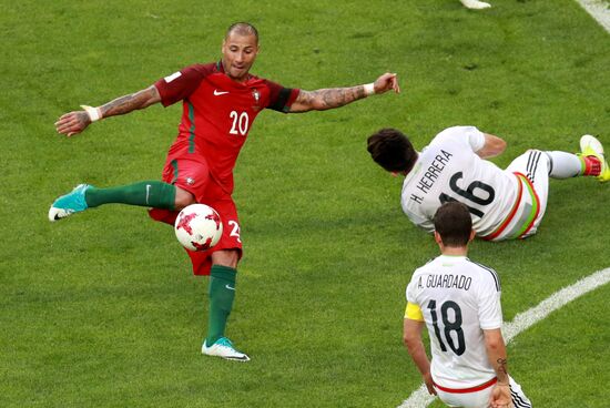 Football. 2017 FIFA Confederations Cup. Portugal vs. Mexico