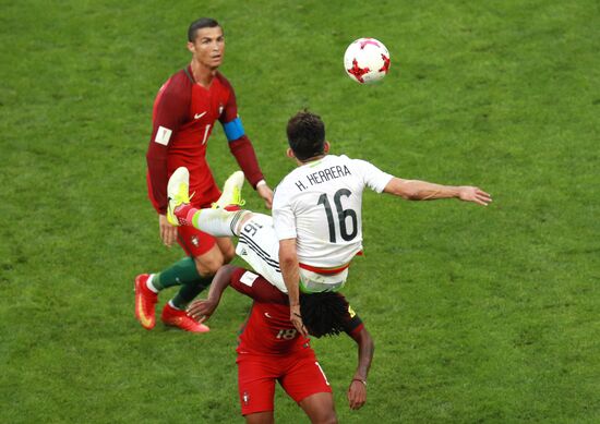 Football. 2017 FIFA Confederations Cup. Portugal vs. Mexico