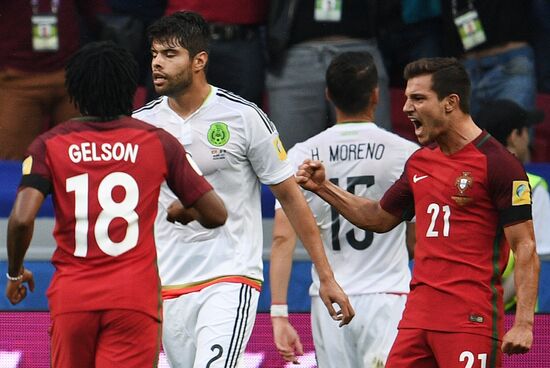 Football. 2017 FIFA Confederations Cup. Portugal vs. Mexico