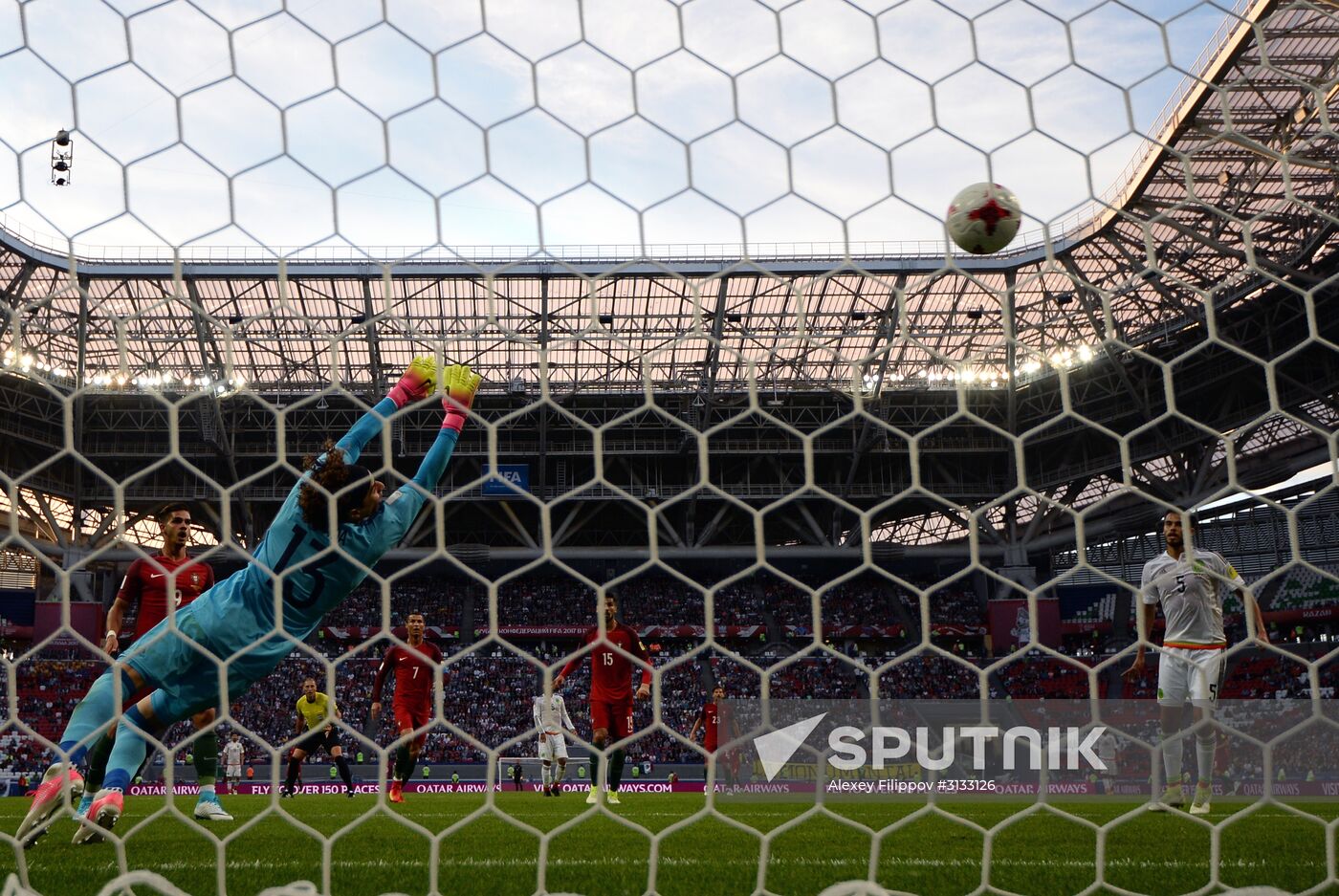 Football. 2017 FIFA Confederations Cup. Portugal vs. Mexico