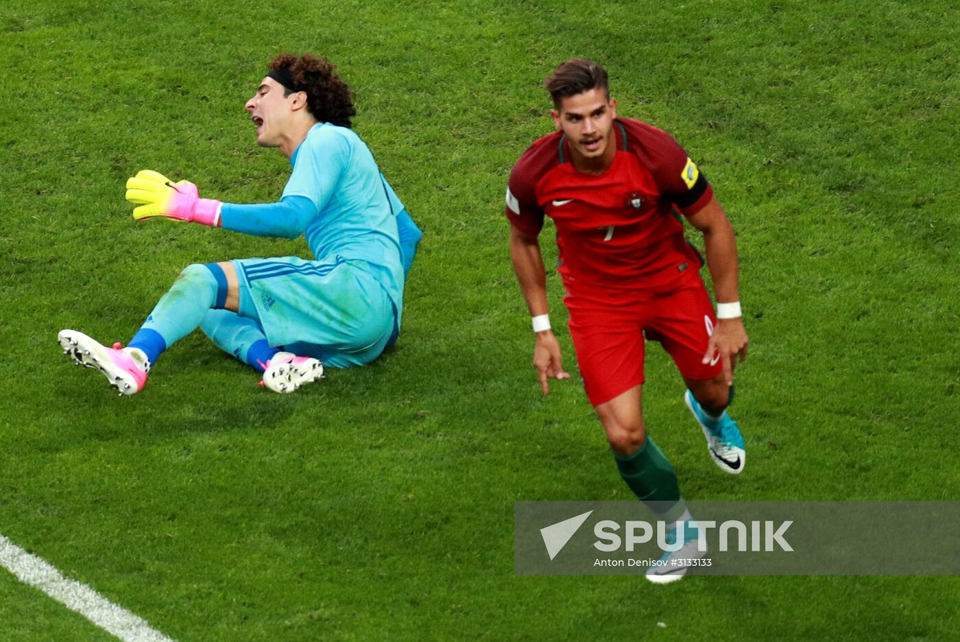 Football. 2017 FIFA Confederations Cup. Portugal vs. Mexico