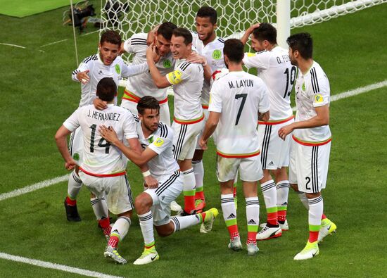 Football. 2017 FIFA Confederations Cup. Portugal vs. Mexico