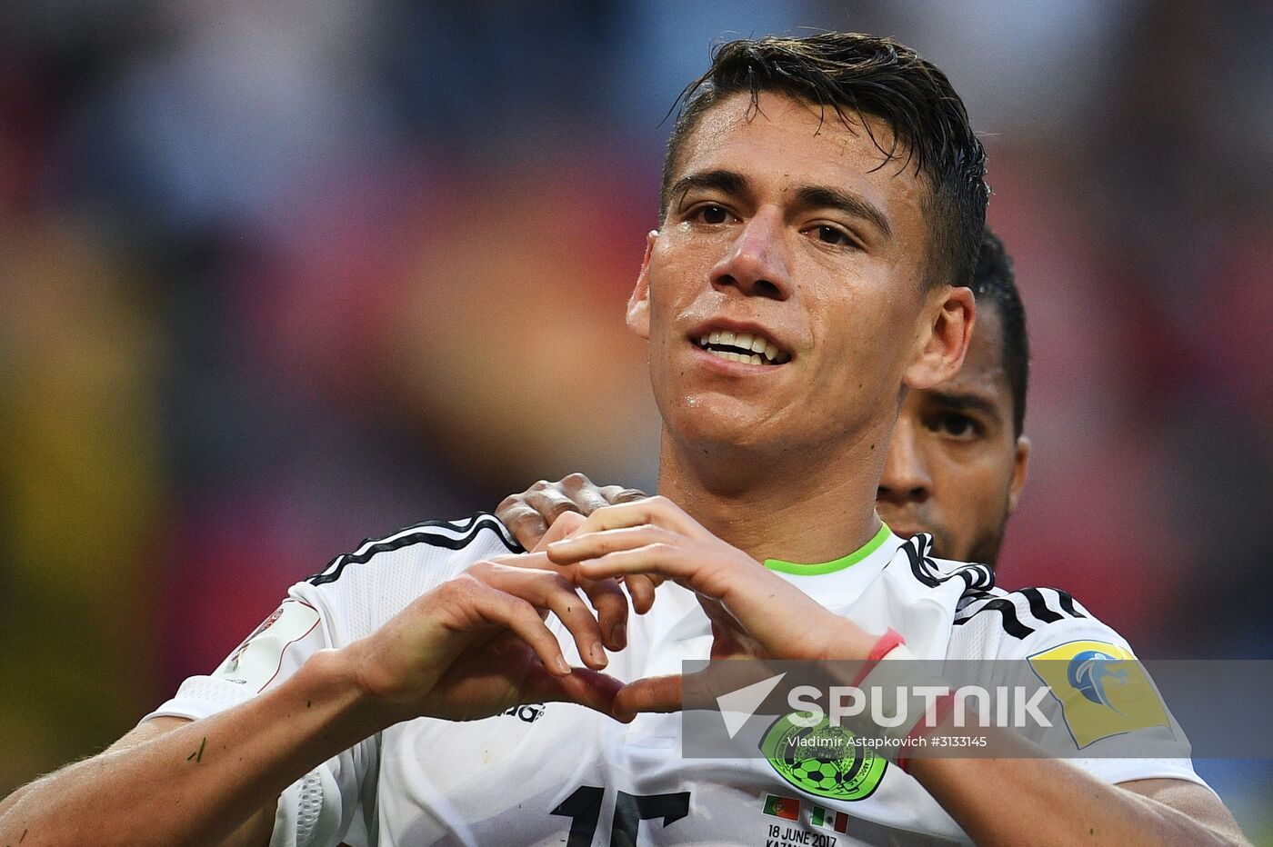 Football. 2017 FIFA Confederations Cup. Portugal vs. Mexico