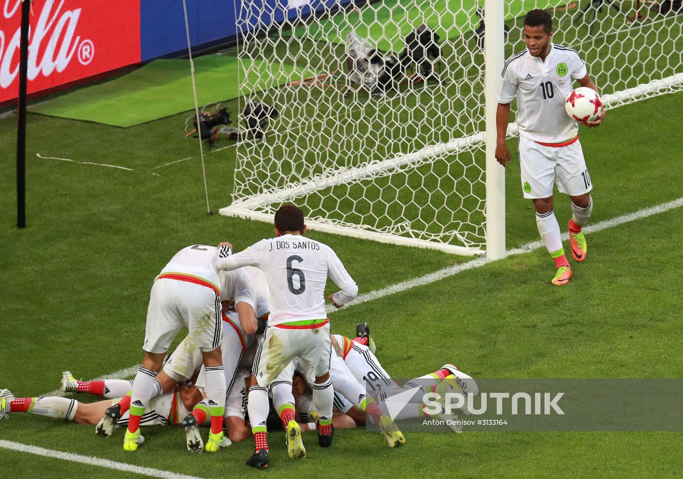 Football. 2017 FIFA Confederations Cup. Portugal vs. Mexico