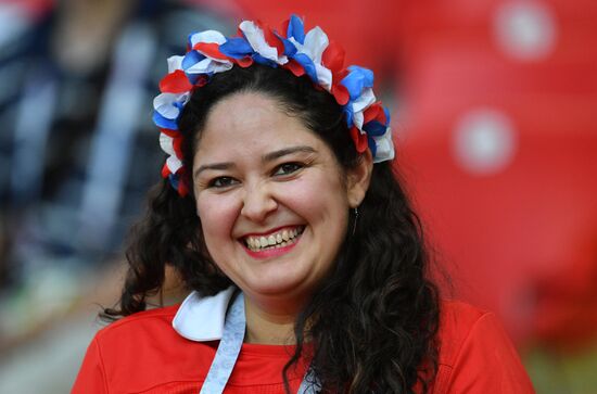 Football. 2017 FIFA Confederations Cup. Cameroon vs. Chile