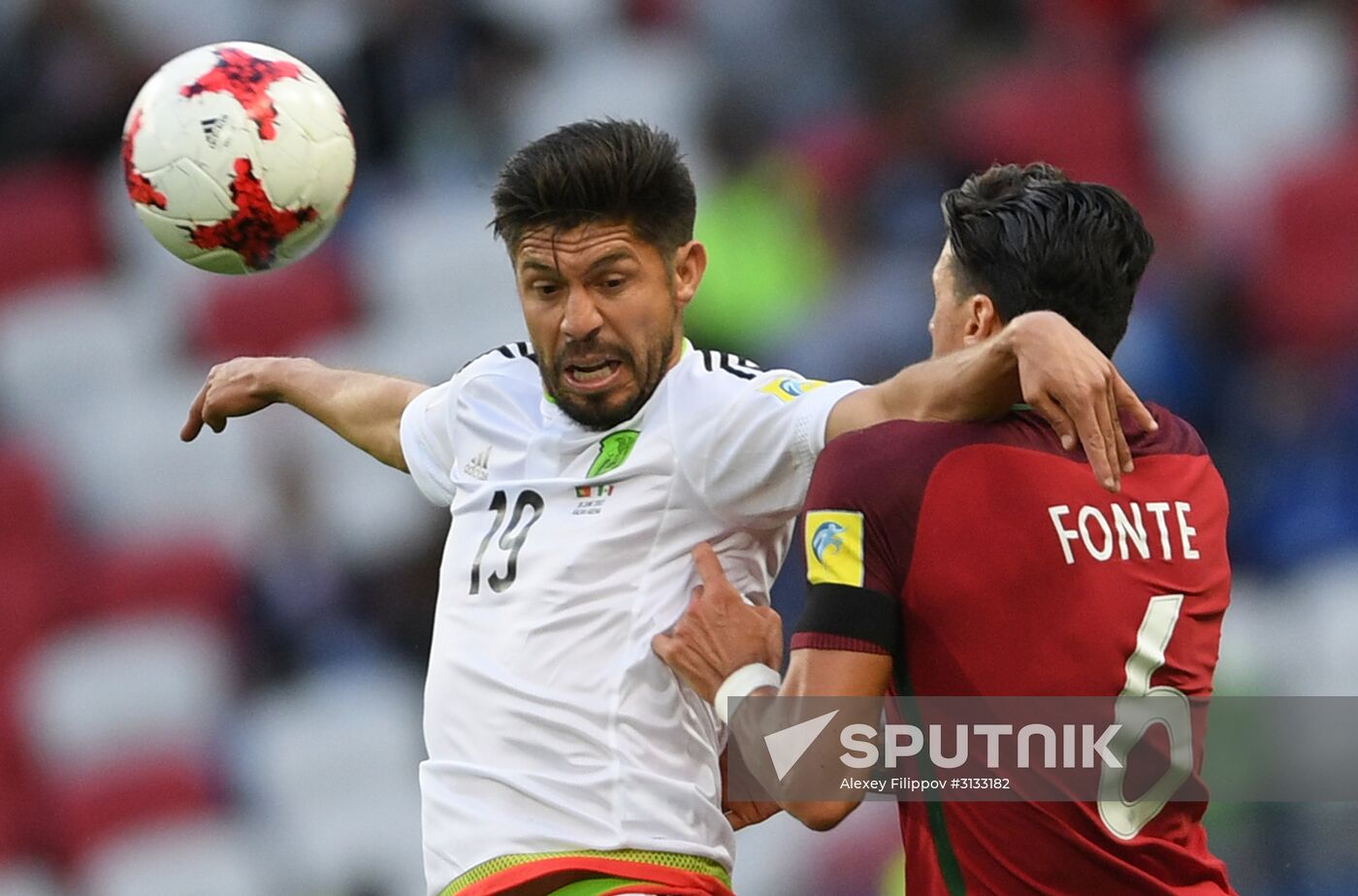 Football. 2017 FIFA Confederations Cup. Portugal vs. Mexico