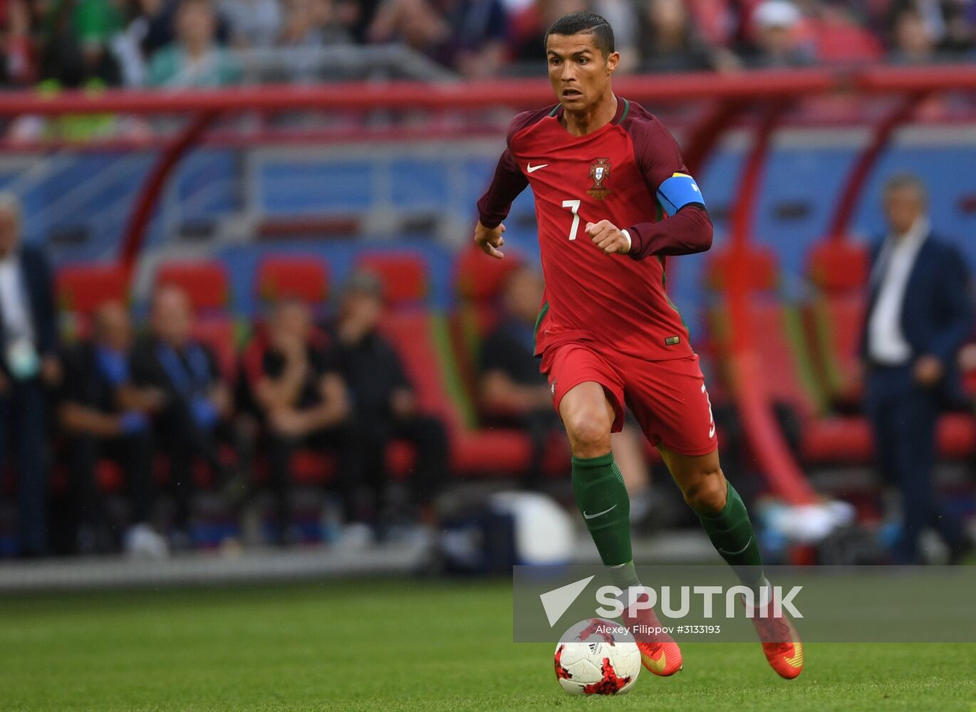 Football. 2017 FIFA Confederations Cup. Portugal vs. Mexico