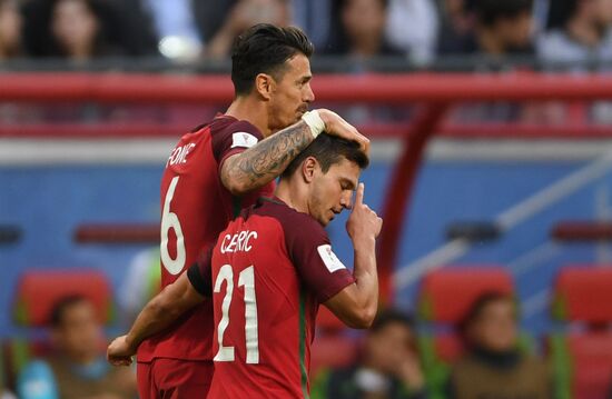 Football. 2017 FIFA Confederations Cup. Portugal vs. Mexico