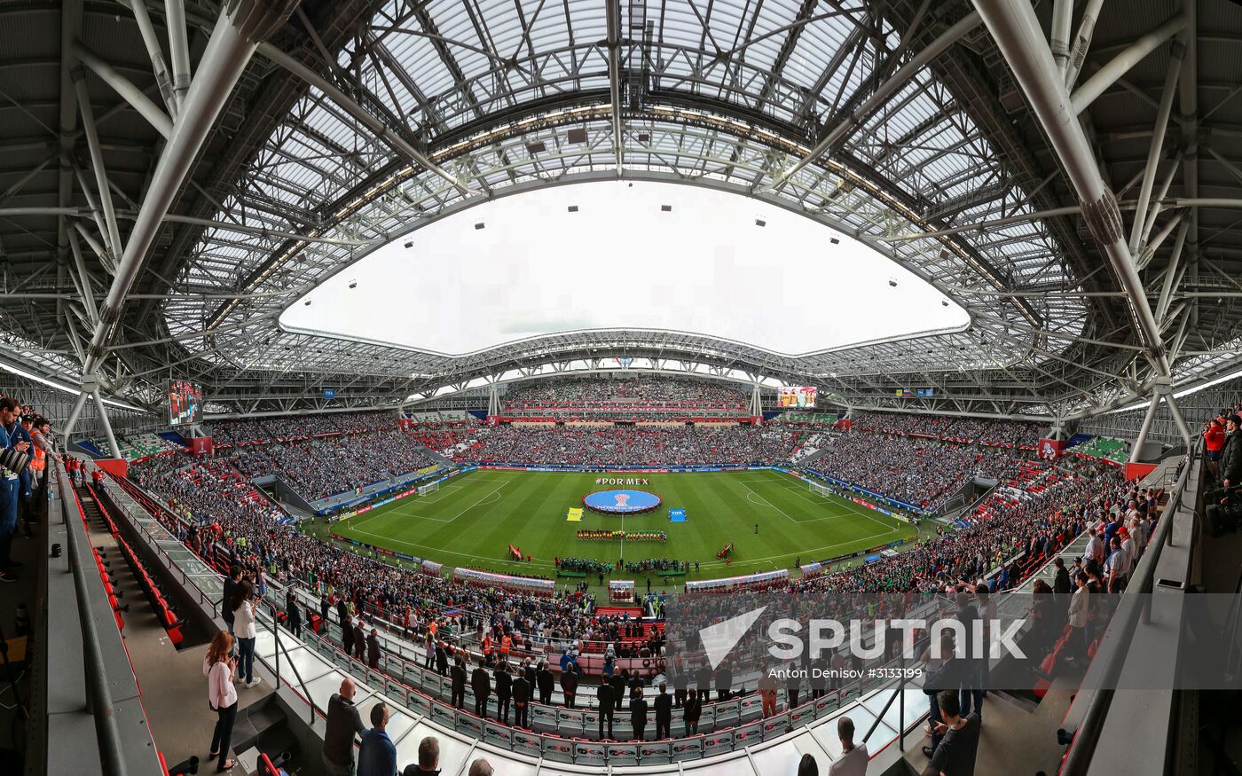 Football. 2017 FIFA Confederations Cup. Portugal vs. Mexico