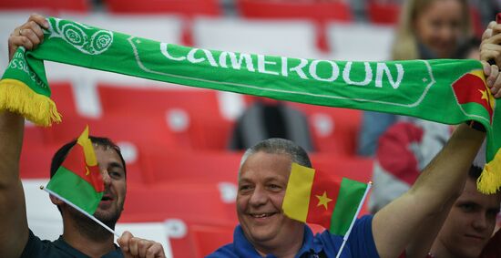 Football. 2017 FIFA Confederations Cup. Cameroon vs. Chile