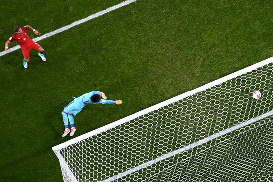 Football. 2017 FIFA Confederations Cup. Portugal vs. Mexico