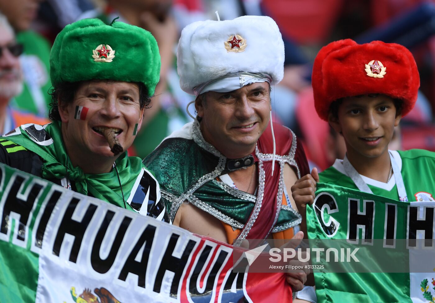 Football. 2017 FIFA Confederations Cup. Portugal vs. Mexico