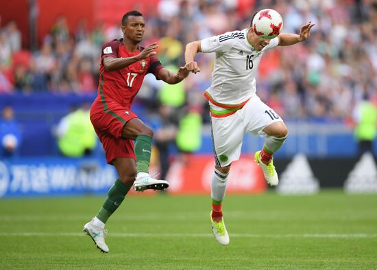 Football. 2017 FIFA Confederations Cup. Portugal vs. Mexico