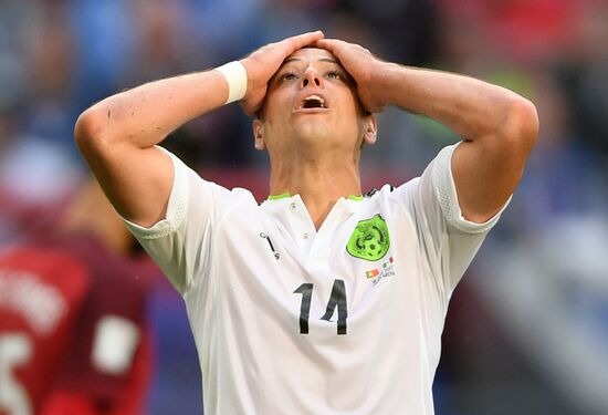 Football. 2017 FIFA Confederations Cup. Portugal vs. Mexico