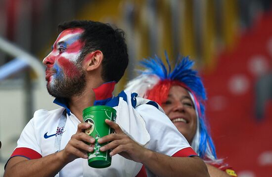 Football. 2017 FIFA Confederations Cup. Cameroon vs. Chile