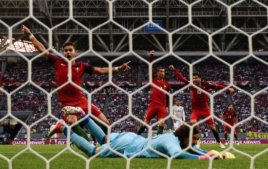 Football. 2017 FIFA Confederations Cup. Portugal vs. Mexico