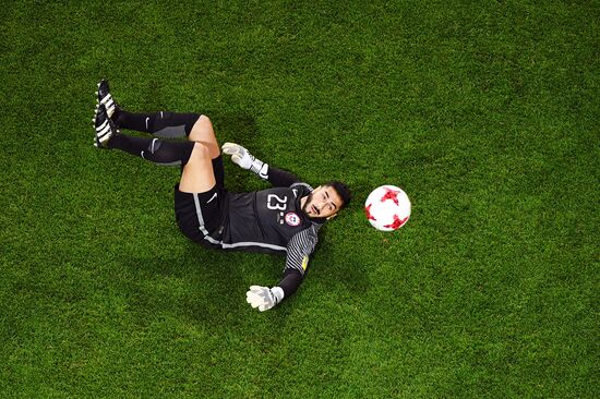 Football. 2017 FIFA Confederations Cup. Cameroon vs. Chile