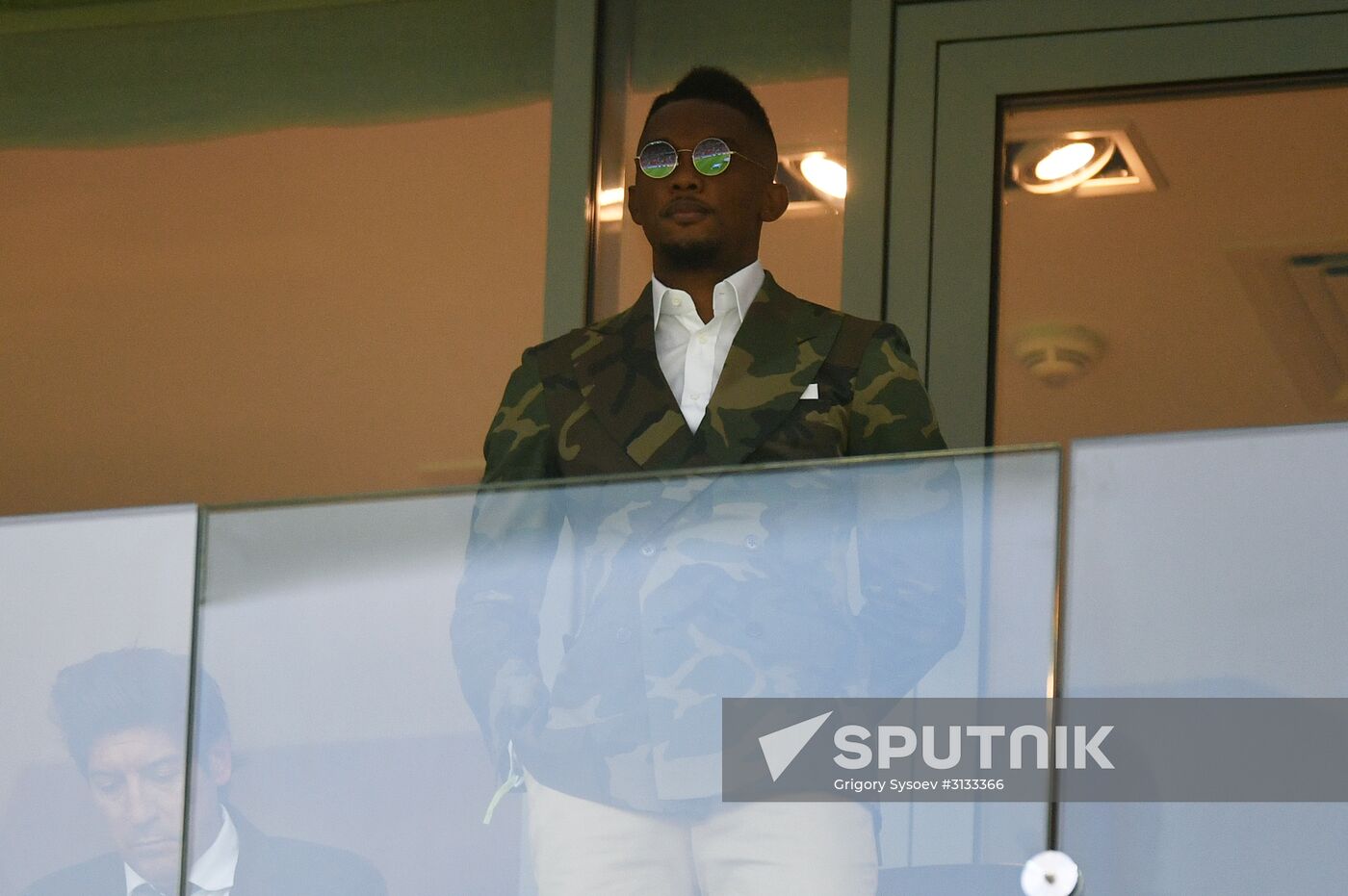 Football. 2017 FIFA Confederations Cup. Cameroon vs. Chile