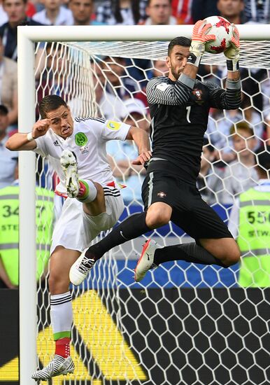 Football. 2017 FIFA Confederations Cup. Portugal vs. Mexico