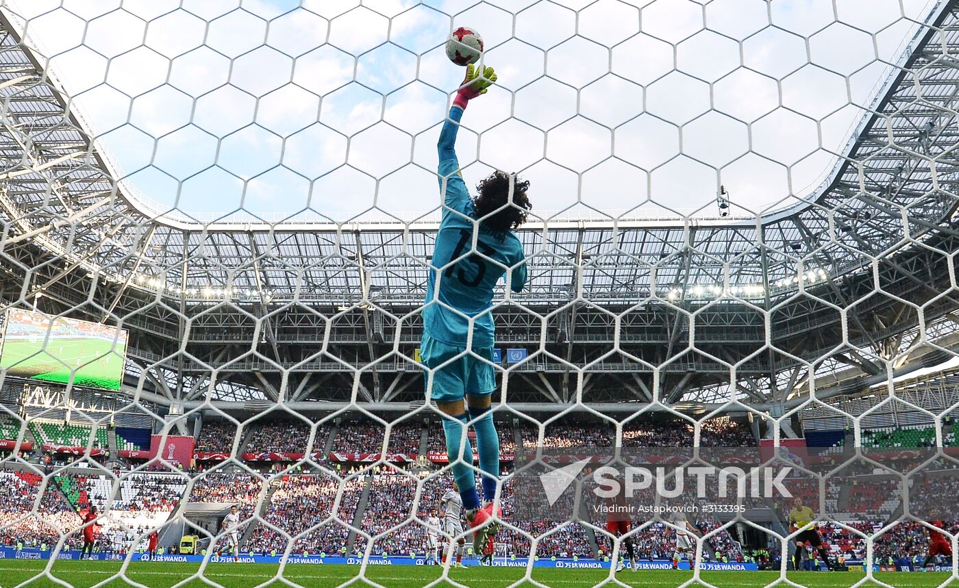 Football. 2017 FIFA Confederations Cup. Portugal vs. Mexico