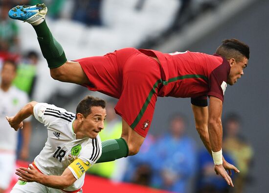 Football. 2017 FIFA Confederations Cup. Portugal vs. Mexico