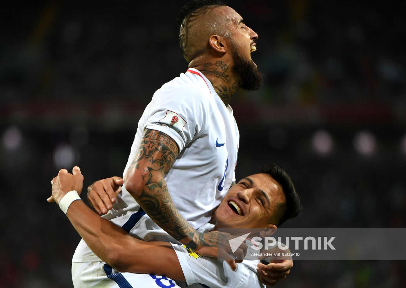 Football. 2017 FIFA Confederations Cup. Cameroon vs. Chile