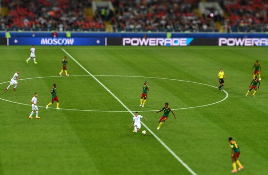 Football. 2017 FIFA Confederations Cup. Cameroon vs. Chile