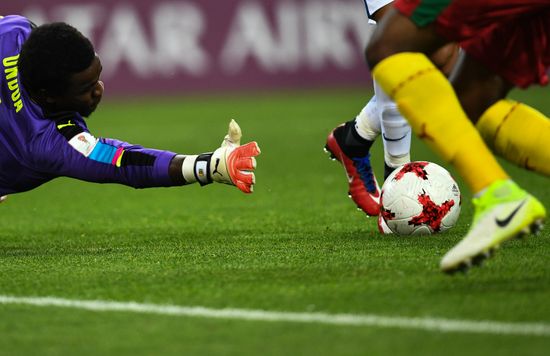 Football. 2017 FIFA Confederations Cup. Cameroon vs. Chile