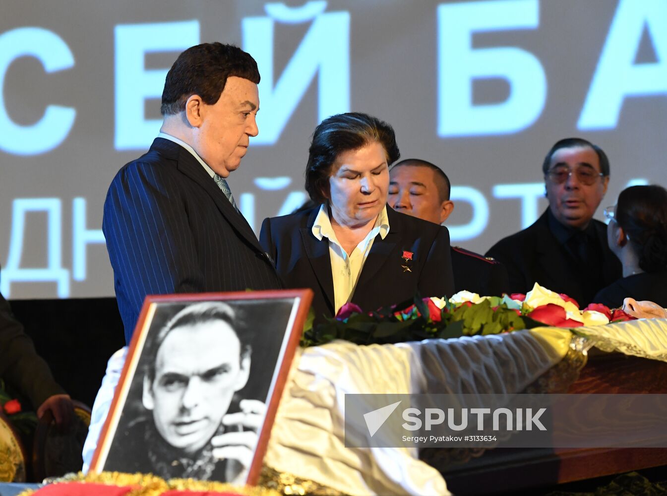 Farewell ceremony for actor Alexei Batalov