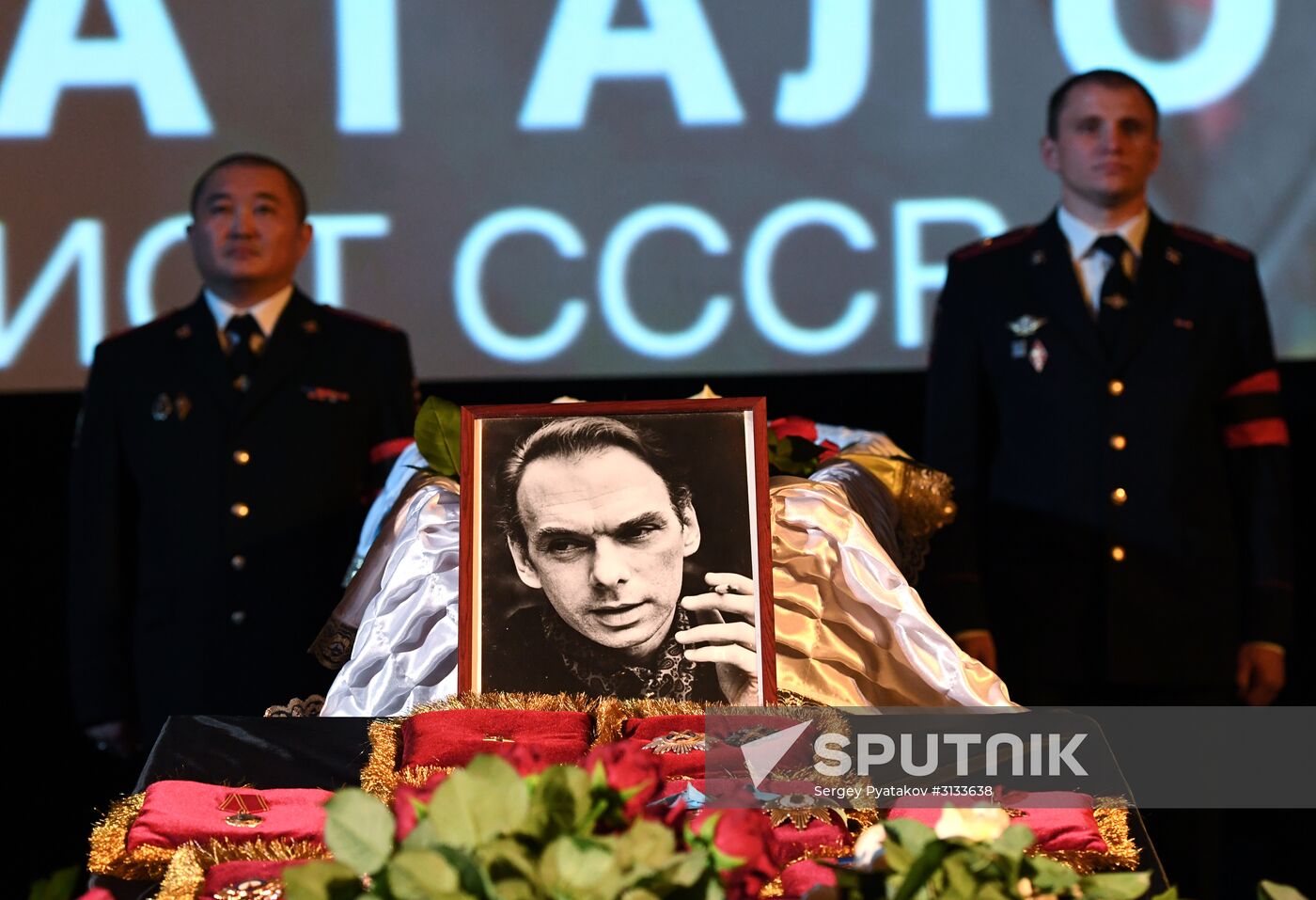 Farewell ceremony for actor Alexei Batalov