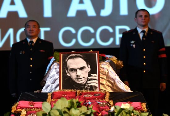 Farewell ceremony for actor Alexei Batalov