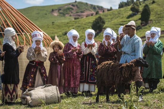 Ethnic festival Chunkurchak Kochu 2017 Kyrgyzstan
