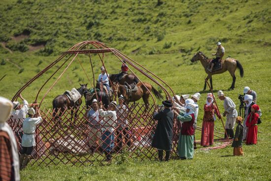 Ethnic festival Chunkurchak Kochu 2017 Kyrgyzstan