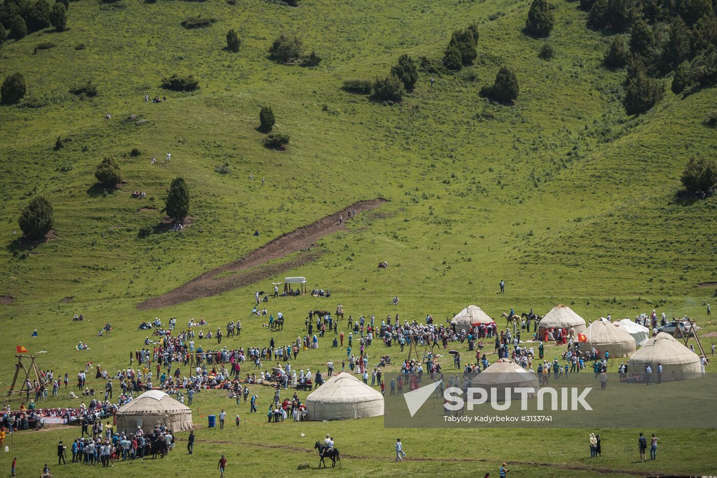 Ethnic festival Chunkurchak Kochu 2017 Kyrgyzstan