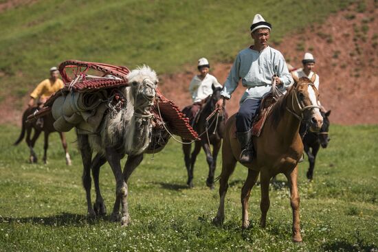 Ethnic festival Chunkurchak Kochu 2017 Kyrgyzstan