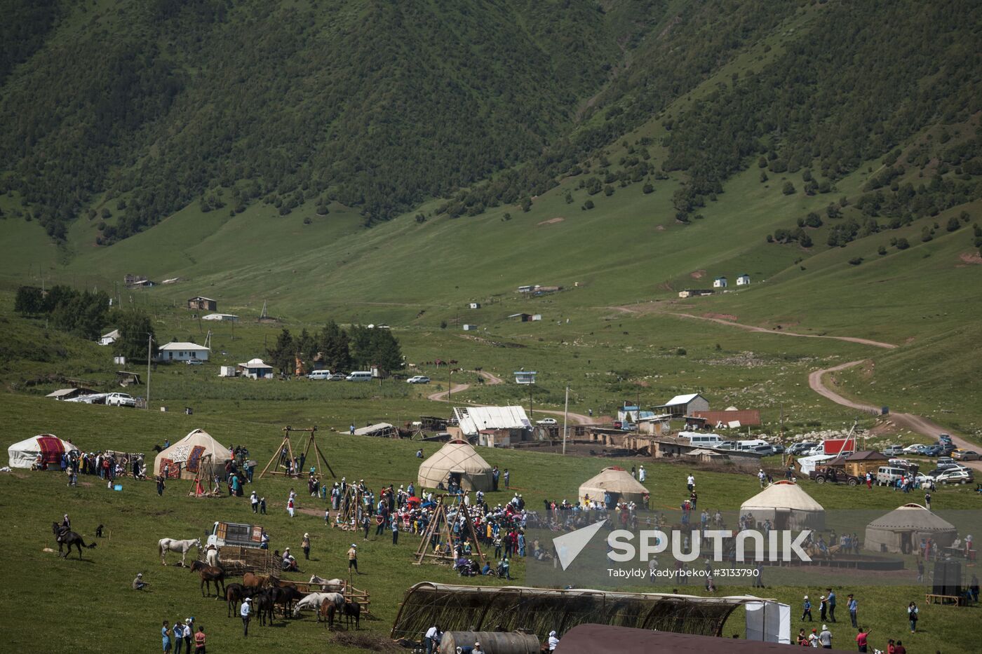 Ethnic festival Chunkurchak Kochu 2017 Kyrgyzstan