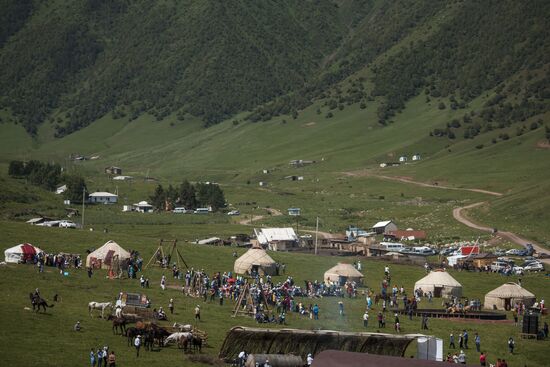 Ethnic festival Chunkurchak Kochu 2017 Kyrgyzstan