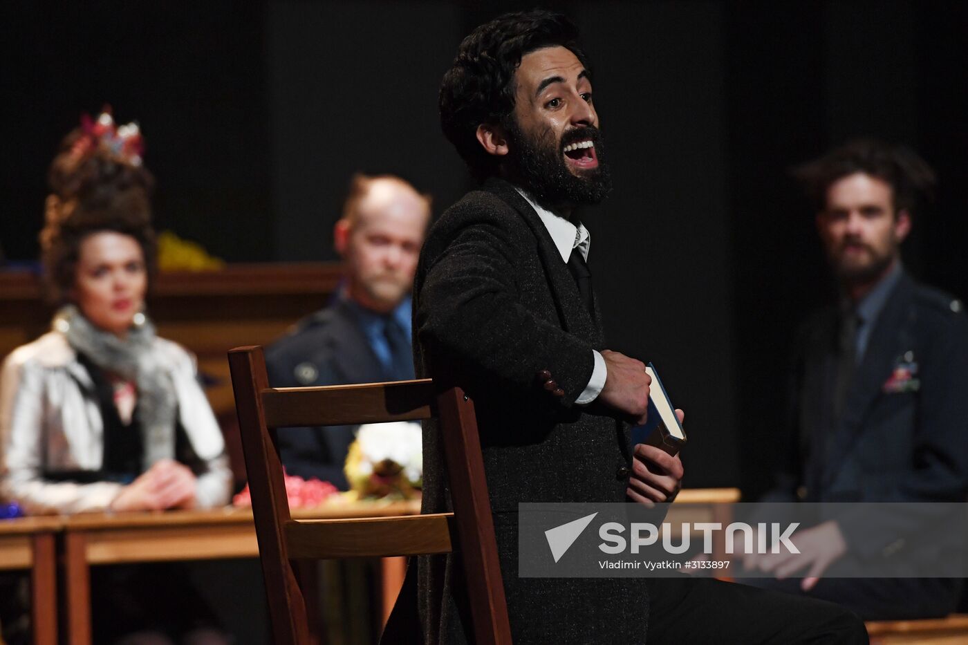 Run-through of play "Track 3" at Chekhov Theater Festival