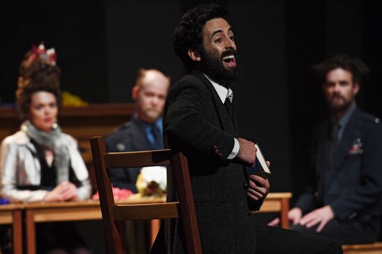 Run-through of play "Track 3" at Chekhov Theater Festival