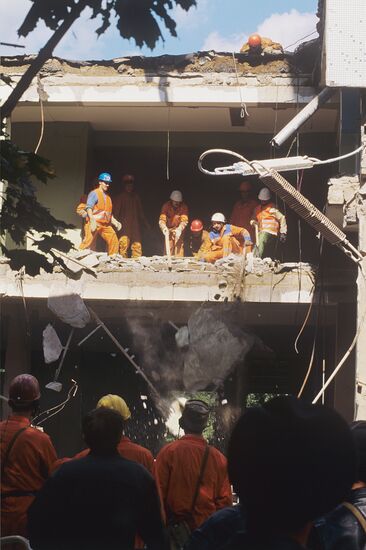 Explosion in a building on Sormovskaya Street, Moscow