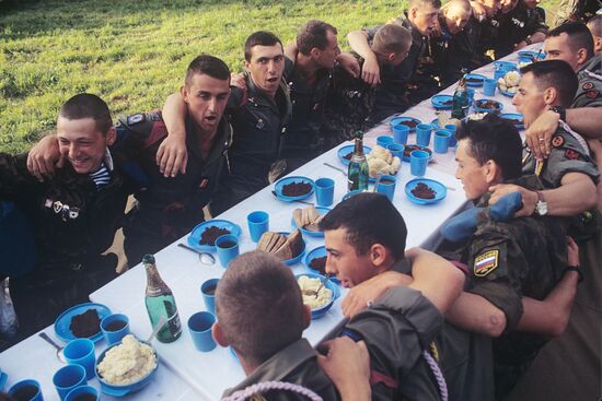 Russian-French military exercises in Russia