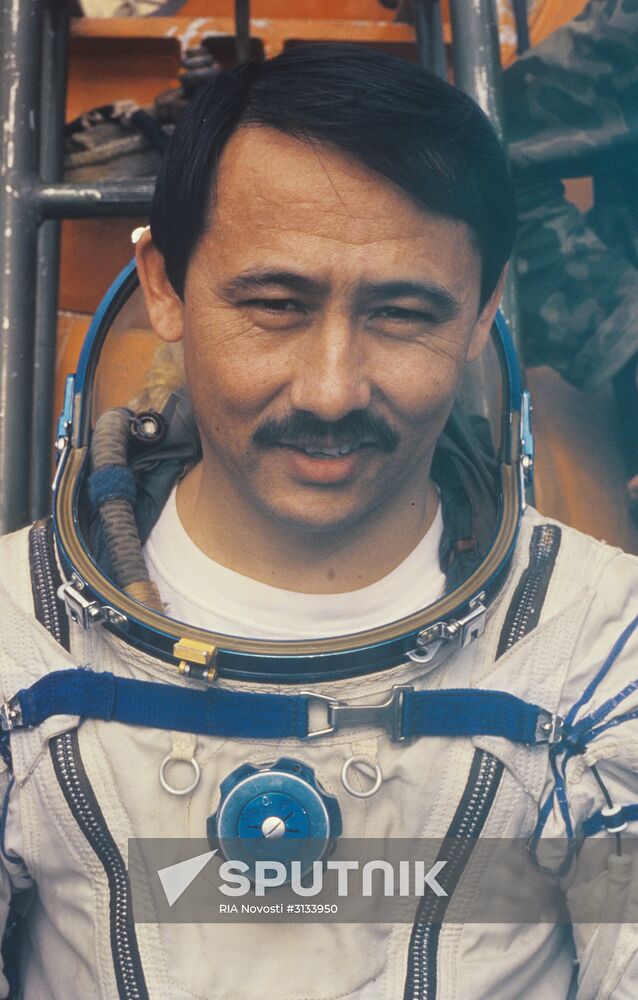 Pilot-cosmonaut Talgat Musambayev