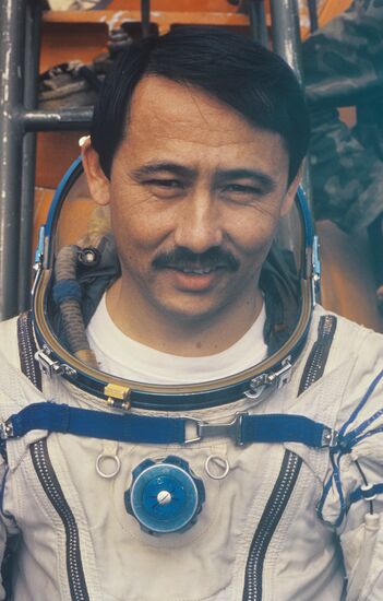 Pilot-cosmonaut Talgat Musambayev